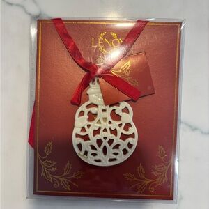 Lenox Ornament Pierced Snowman